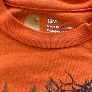 Carharrt sleeved onesie size 12 months 📬SEND ANY OFFER 🖋